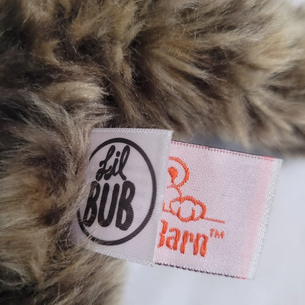 Cuddle Barn Lil Bub Tabby Cat Kitten Plush Green Eyes 16
